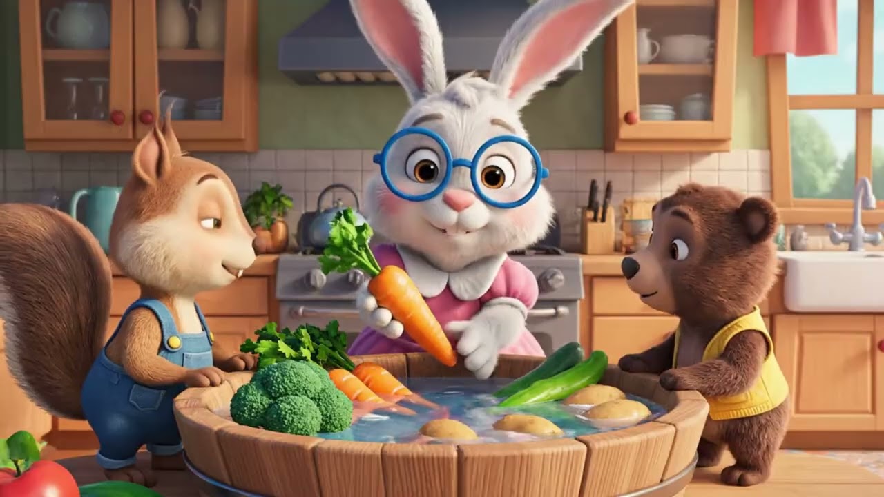 “The Little Bunny with Blue Glasses”
