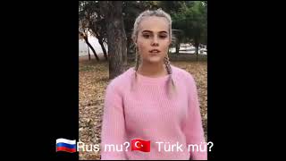 🇷🇺 Rus mu? 🇹🇷 Türk mü? yorumlara yazın. Resimi