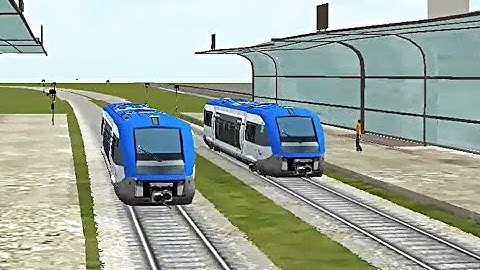 Train Sim - Airport Using X73500 - Simulasi Kereta Api (Android Game)