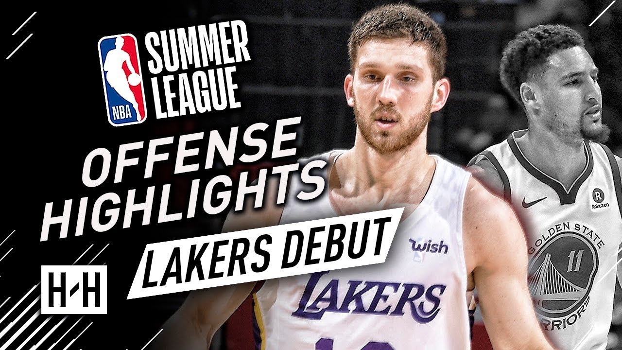 Svi Mykhailiuk Full Offense Highlights at 2018 NBA Summer League - LA Lakers Debut!