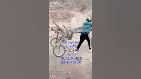 El nuevo motor palo con máquina