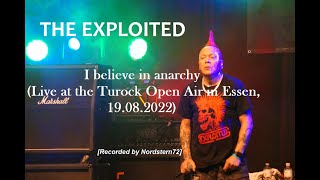 THE EXPLOITED - I believe in anarchy (Live in Essen 2022, HD)