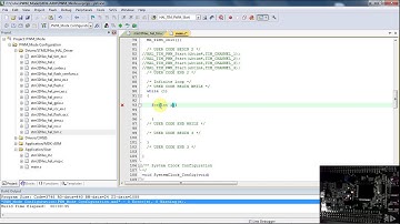 STM32Cube PWM на микроконтролере STM32F407VG discovery