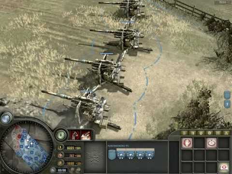 Company of Heroes 88 mm flak 36 at/aa