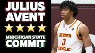 Julius Avent Commits to Michigan State! | Four-Star Recruit | Bergen Catholic NJ C/O 2026