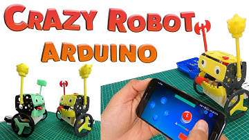 Как сделать робота на Ардуино своими руками. Робот крушитель управление через Bluetooth