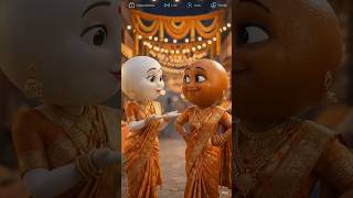 gulab jamun black and white 😱😄 #viral #ai #shortfeed #viralvideo