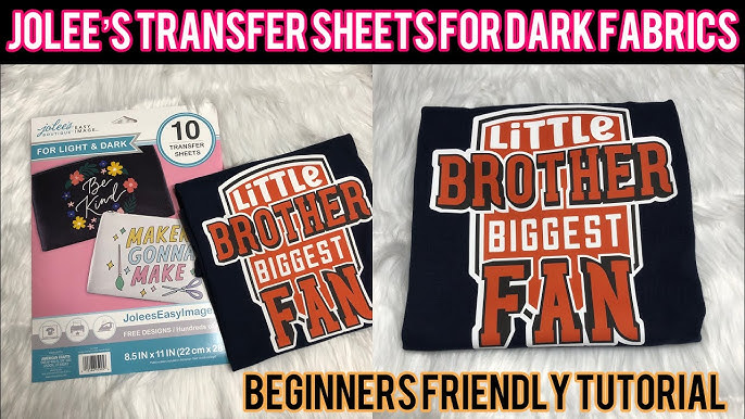 DIY Custom T-Shirts using A-SUB Light Fabric & Dark Fabric paper 