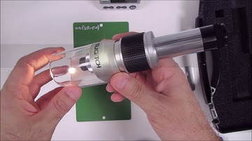 Buchholzhärte, Eindruckversuch nach Buchholz, Buchholz indentation test, DIN EN ISO 2815