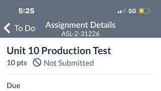 Full Unit 10 Production Test News