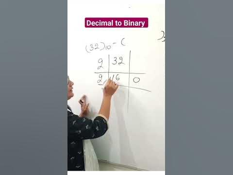Decimal to Binary Conversion| Number System - YouTube