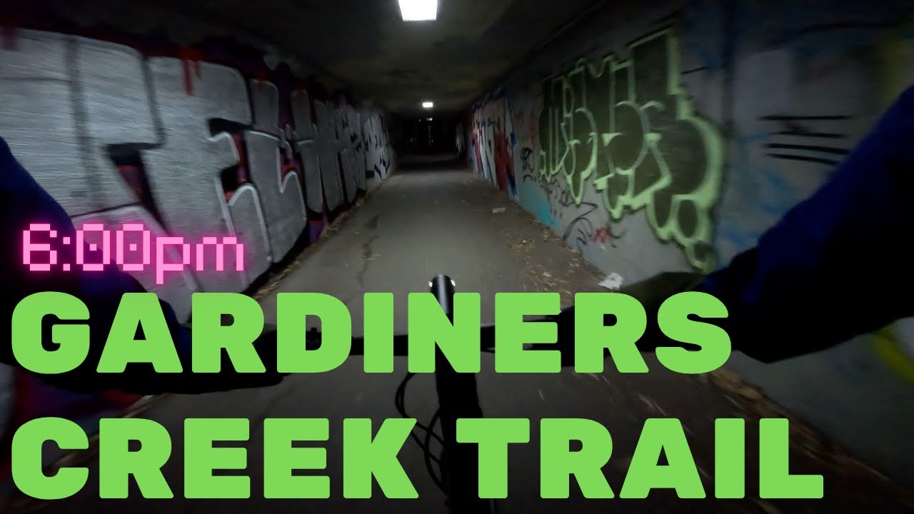 Bicycle commute home via Gardiner's Creek Trail in Melbourne