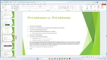 IPv4 / Internet Protocol Version 4 vs. IPv6 / Internet Protocol Version 6 Overview