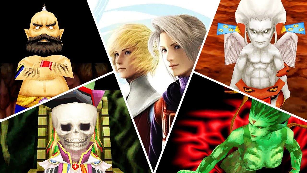 Final Fantasy 3 3D Remake ALL BOSSES & Ending [4K 60FPS]