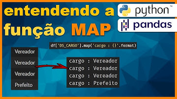 Python PANDAS - Como mapear valores na series
