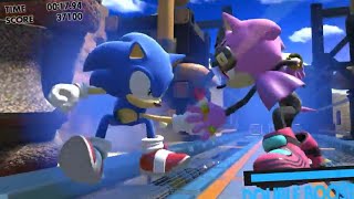 Sonic Forces Arsenal Pyramid Green Hill W/ Sonic + Avatar - Mission 7 - PS4 PRO Max Settings - HD screenshot 4