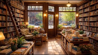 Cozy New York Bookstore Ambience ☕📚 | Soft Piano Music for Reading, Writing & Relaxing screenshot 5