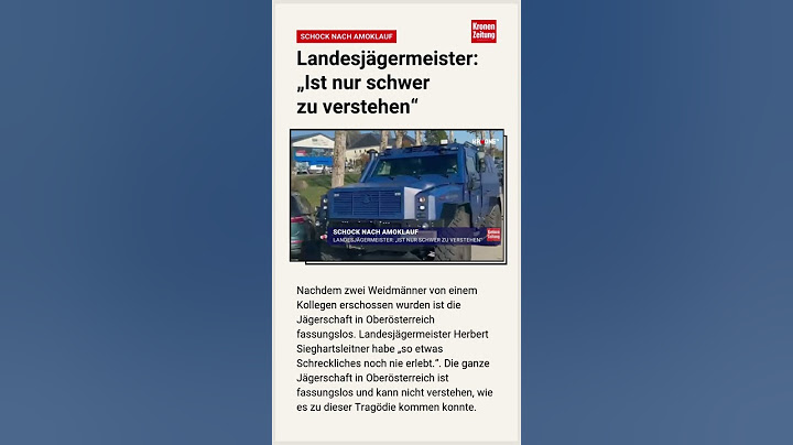 Zwei Männer ermordet - Jäger (56) in OÖ lief Amok: Die Suche geht weiter