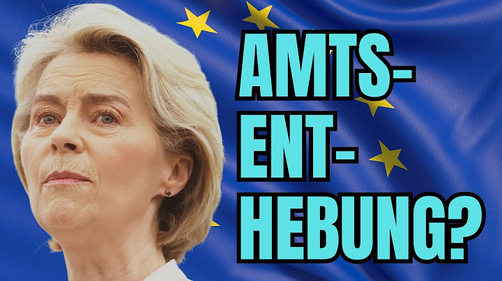 Ursula von der Leyen droht Amtsenthebung