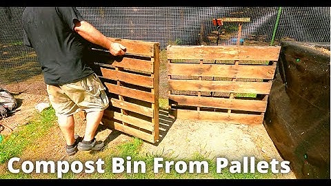 DIFY How to Build a Compost Bin out of Pallets | DIY