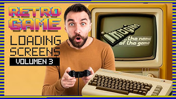 Retro Game Loading Screens IMAGINE SOFTWARE  ZX Spectrum Amstrad CPC Commodore 64 vol 3