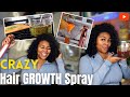 How to grow natural hair  crazy diy herbal hair growth spray