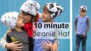 Sew a Beanie Hat in 10 Minutes!