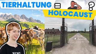 Militante Veganerin verharmlost den Holocaust - Warum Tierhaltung nicht das Gleiche ist - Vs. Rühl