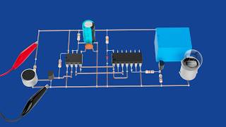 Clap ON Clap OFF Switch Circuit using Flip Flop & Relay