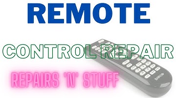 REPAIR YOUR REMOTE CONTROL TV SKY VIDEO DVD - BUTTONS NOT WORKING? COMPLETELY DEAD? CLEANING IS EASY