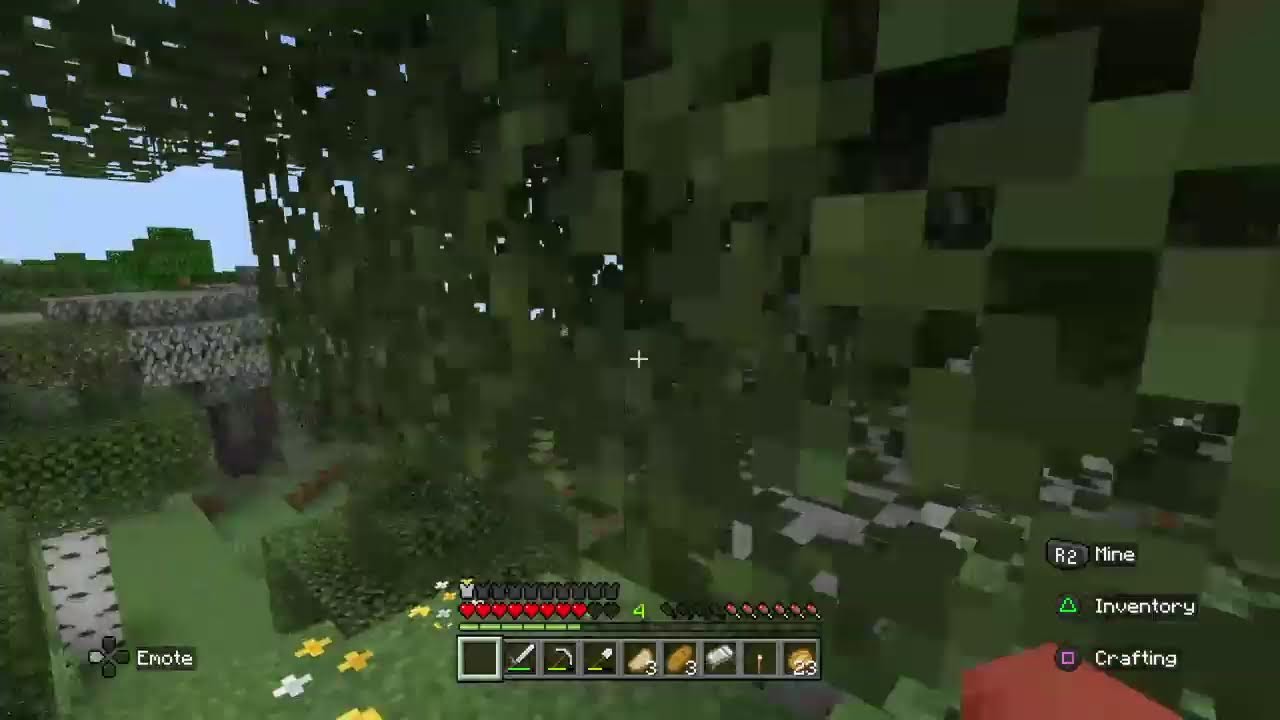 Playing minecraft again