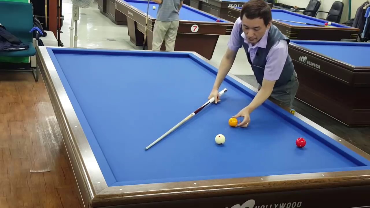 당구 뒤돌리기 쉽게 치는법 ㅣ던지기와 굴리기 타법 조합 ㅣ일정한규칙이 있다?