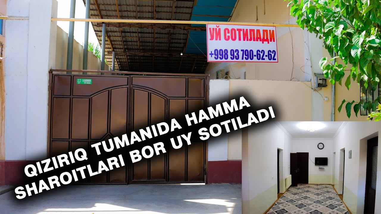 UY SOTILADI. QIZIRIQ TUMANIDA HAMMA SHAROITLARI BOR UY SOTILADI. #2023 #uysotiladi #uybozor #uy