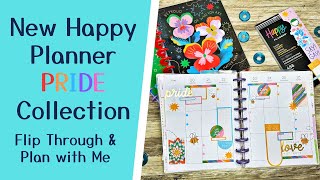 NEW Pride Collection from The Happy Planner  Flip Through and Plan With Me