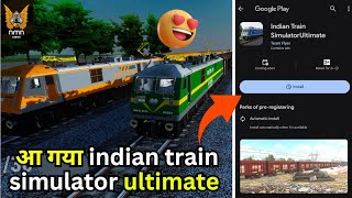 indian train simulator ultimate download 😍| indian train simulator release date #newgame screenshot 5