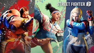 『ストリートファイター6』ザンギエフ、リリー、キャミィ（Zangief, Lily, Cammy）ゲームプレイトレーラー