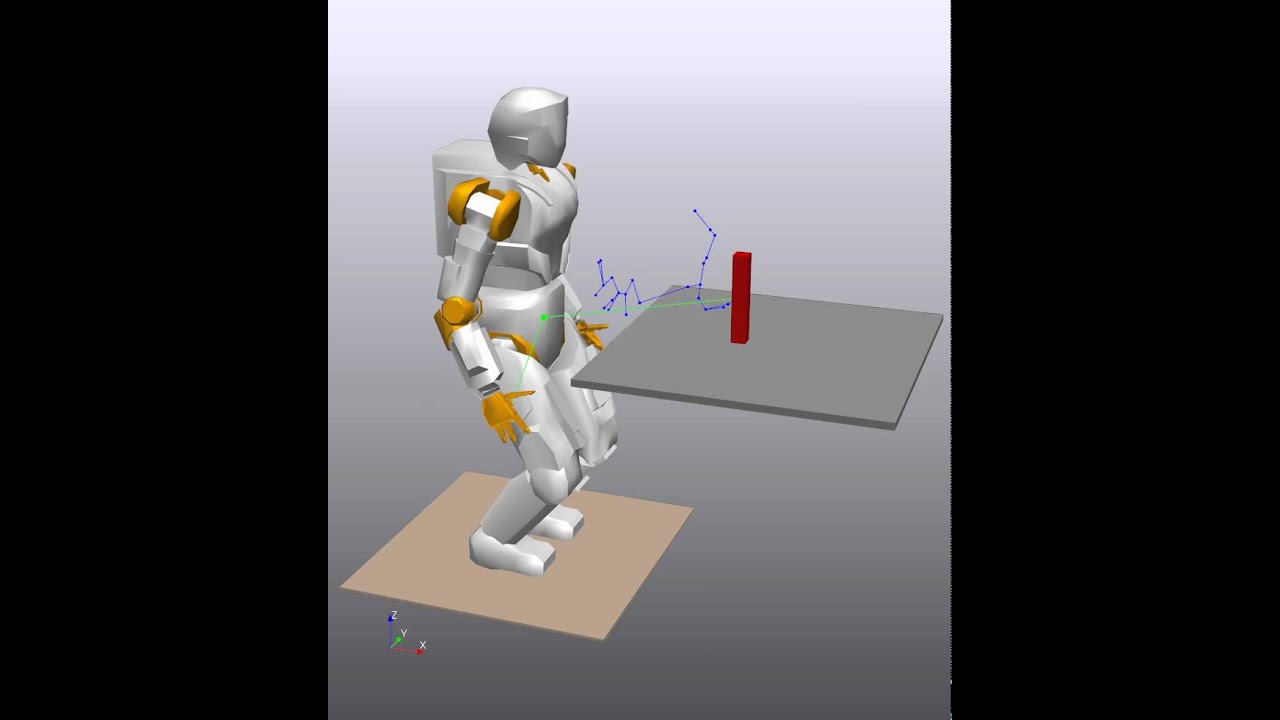 RRT Path Planning with NASA Valkyrie (initial work)