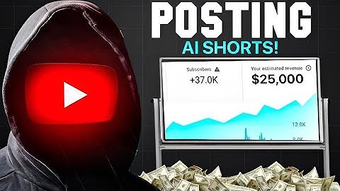 How I Earn $25,000/Month 🤑 With a Faceless YouTube Channel Using AI Tools