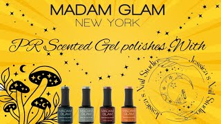 Scented Gel polishes pr @madamglamofficial #madamglamgelpolish #productreview #nailaddict