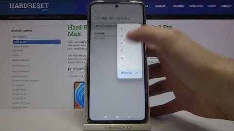 How to Activate Portable Hotspot in Redmi Note 9 Pro Max – Share Network Connection