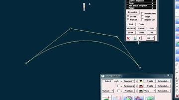 Learning TSpline---icem4 9 UM Both Curve