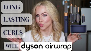 DYSON AIRWRAP | how to achieve LONG LASTING CURLS with it