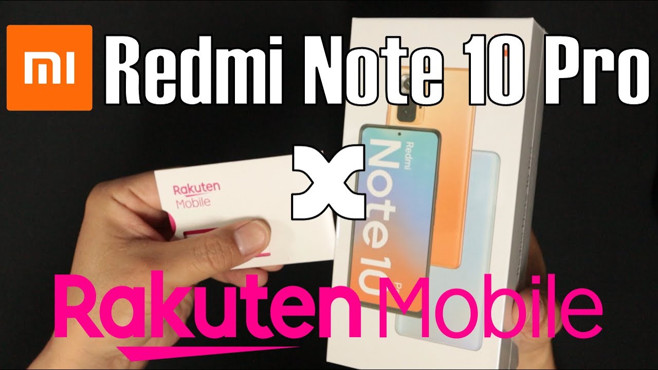 Xiaomi Redmi Note 10 Proで楽天モバイルsimを使ってみる 検証動画 Youtube
