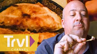 Incredible Pigeon Pie in Morocco! | Bizarre Foods with Andrew Zimmern | Travel Channel