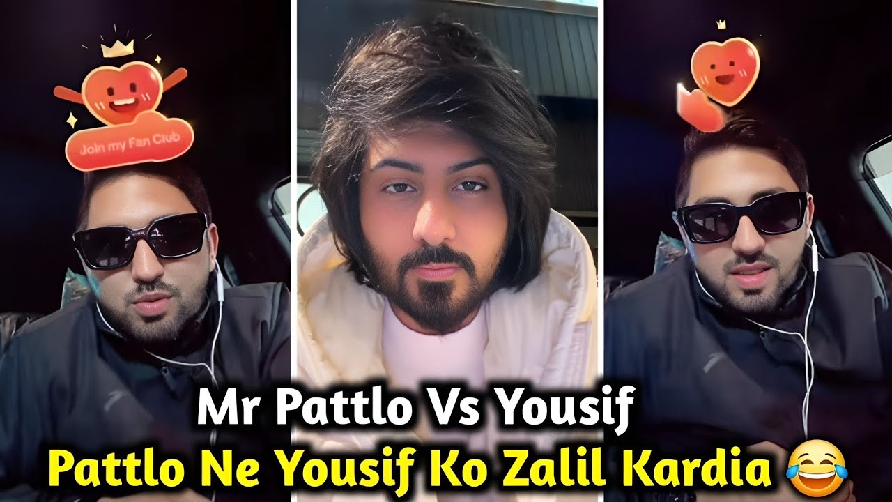 Mr pattlo Ne Yousaf Ko Zalil Kardia | Mr Pattlo Vs Yousaf Punishment | Mr Pattlo Tiktok Live Update 