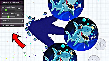 MACRO MOD MENU🍫🤤AGARİO XELAHOT MACRO MOD MENU TUTORİAL *SNAY İO GAMEPLAY! (أغاريو ماكرو الجدي