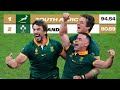 South Africa being the best rugby team in the world for 6 minutes 40 seconds