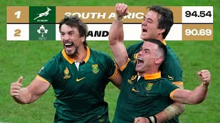 South Africa being the best rugby team in the world for 6 minutes 40 seconds