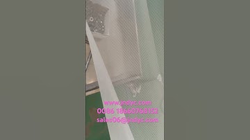 Plastic square shape precision medical filter net production line