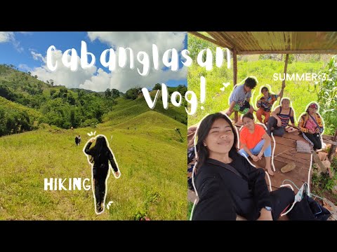 hiking with fam and friends ( cabanglasan adventure ) summer vlog...
